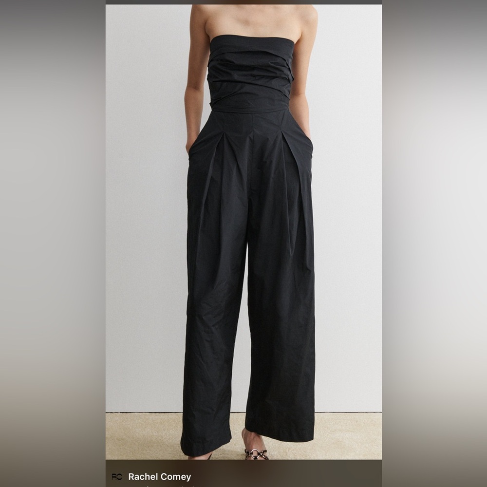 Rachel Comey Black Strapless Jumpsuit